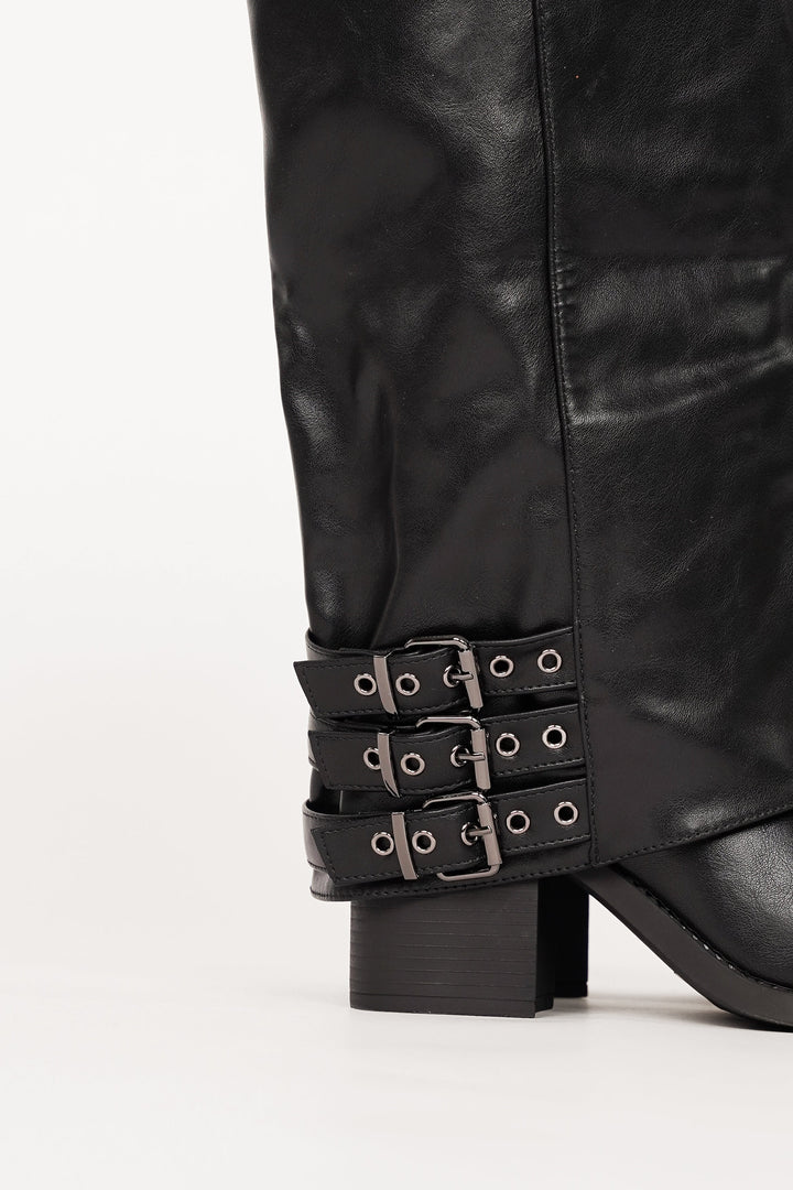 Solange | Bottes Hautes à Boucles