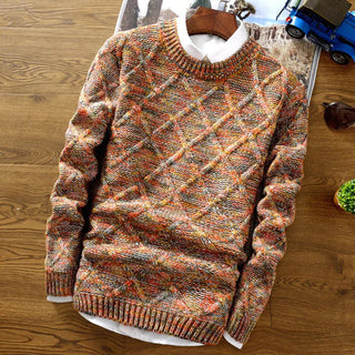 Rivemont – Pull d’Hiver Homme en Maille Épaisse