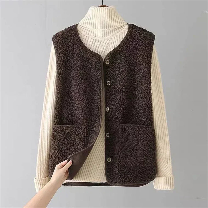 Élodence – Cardigan Classique Femme Doux et Élégant