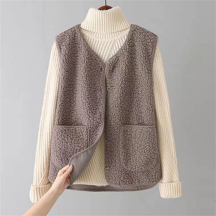 Élodence – Cardigan Classique Femme Doux et Élégant