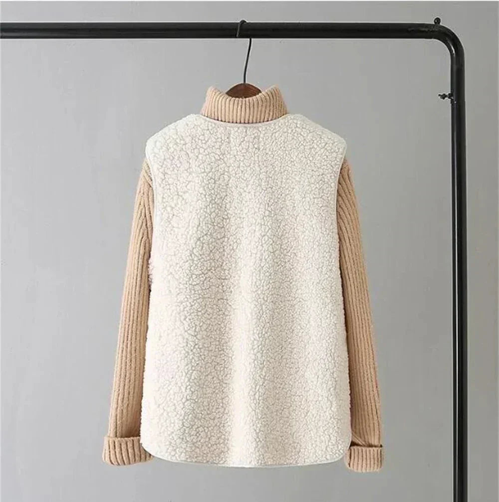 Élodence – Cardigan Classique Femme Doux et Élégant