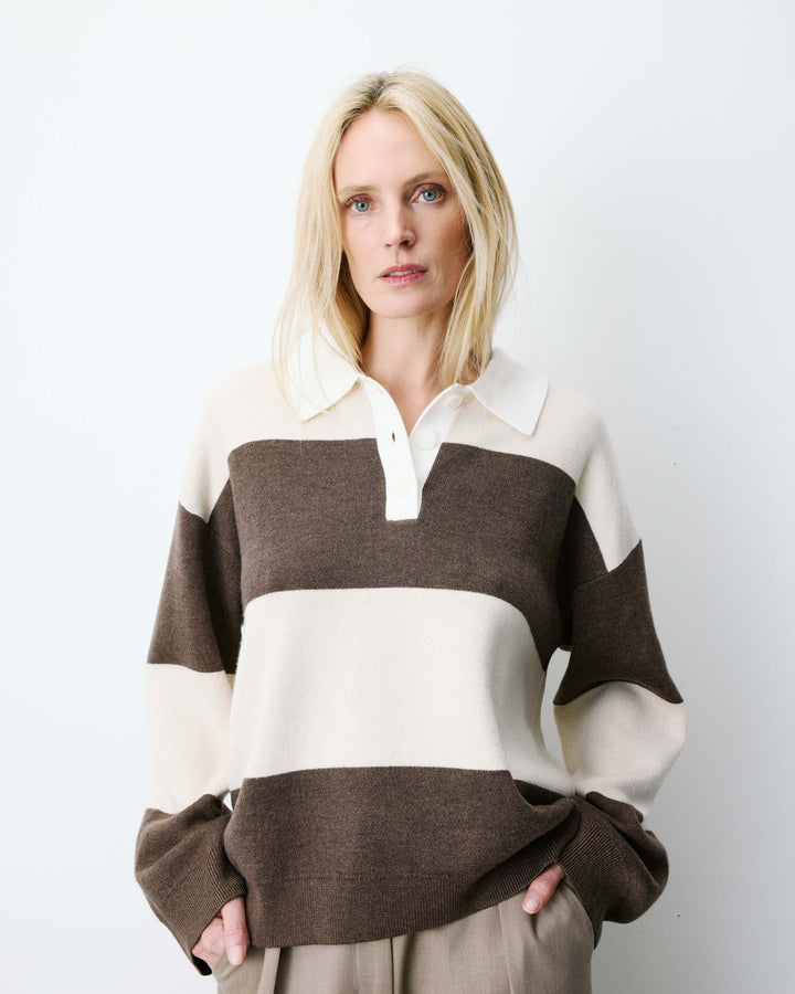 Soline | Pull Polo Chic Oversize