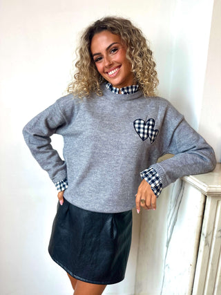 Grisamour – Pull Gris