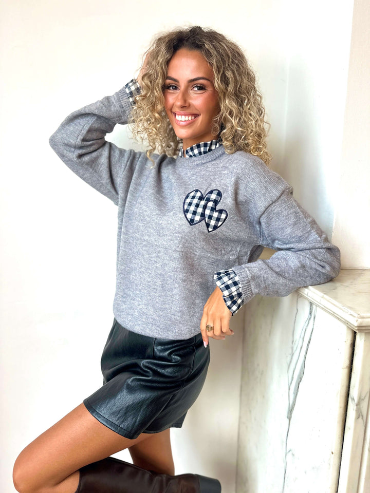 Grisamour – Pull Gris