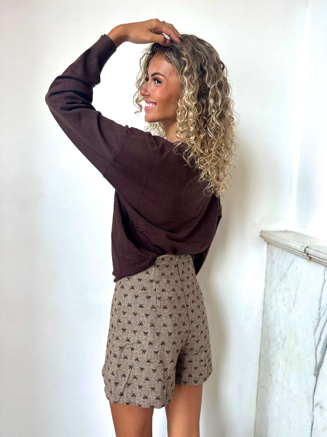 Amorciel – Pull Chocolat Amore