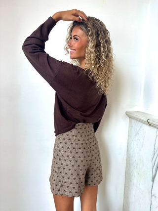 Amorciel – Pull Chocolat Amore