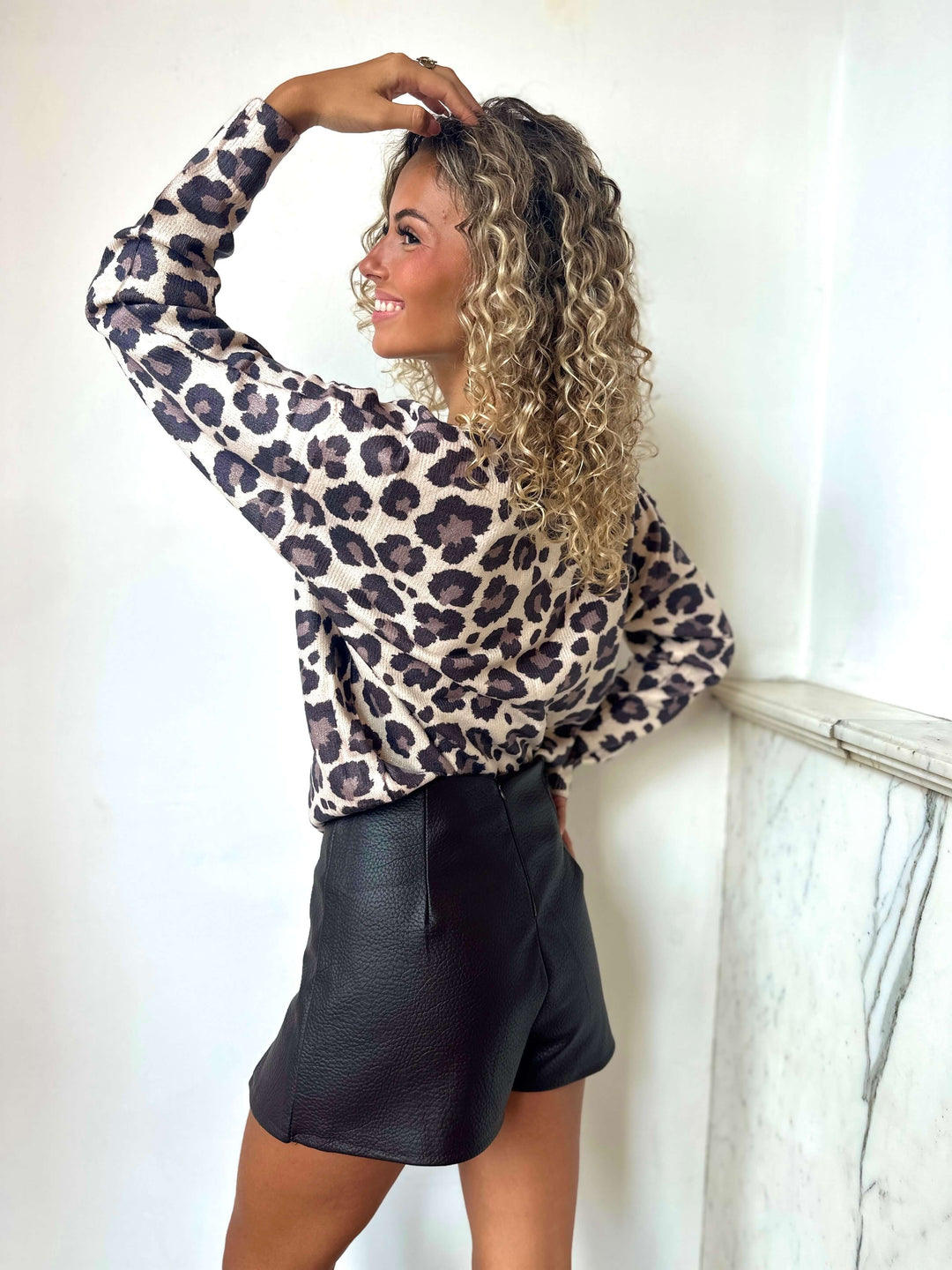 Savanélia – Pull Léopard