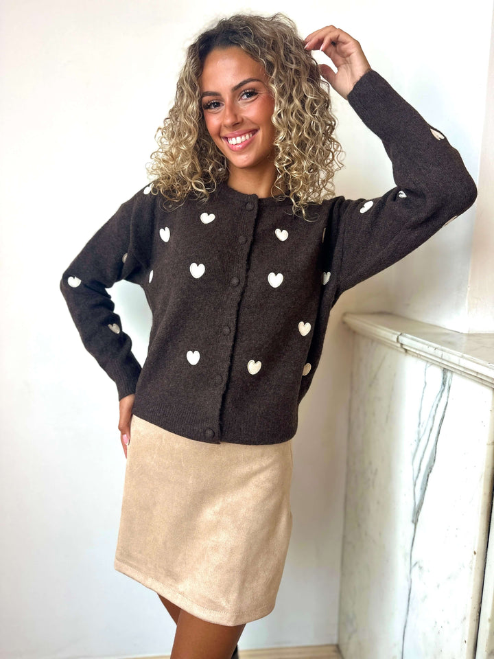 Célestoria – Gilet Chocolat