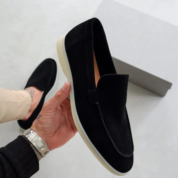 Suédélance – Mocassins Élégants en Daim