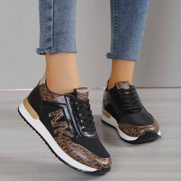Adhéline – Baskets Femme Confort, Style et Adhérence Quotidienne