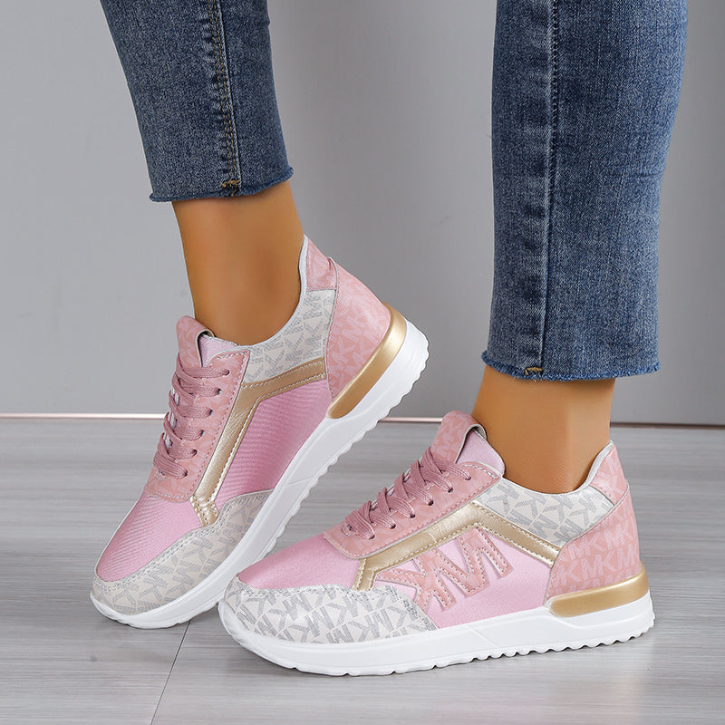 Adhéline – Baskets Femme Confort, Style et Adhérence Quotidienne
