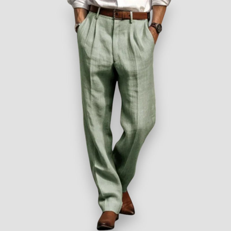 CLASSILIN – Pantalon en Lin Classique