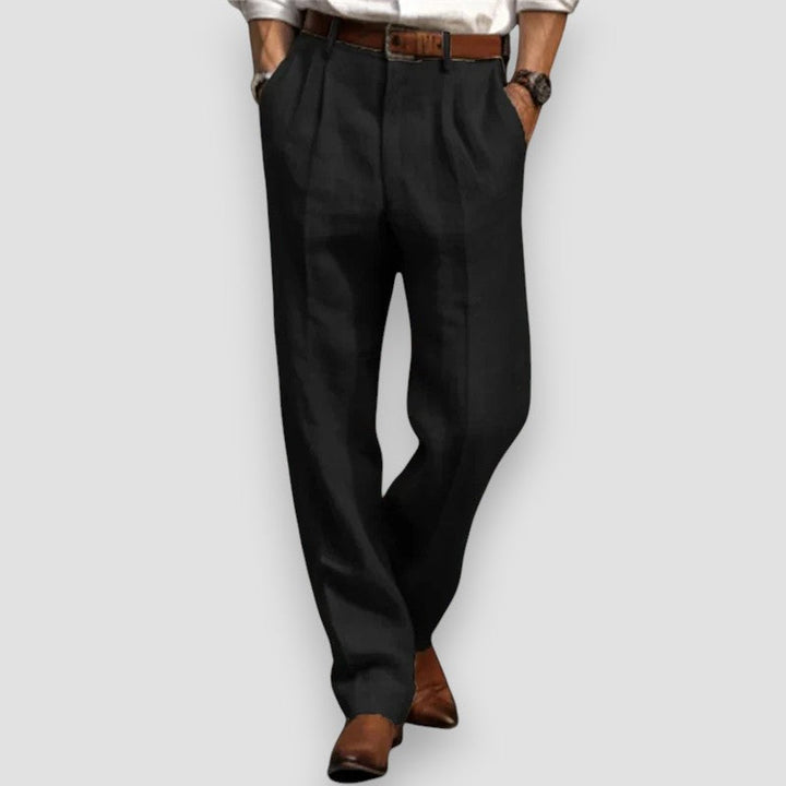 CLASSILIN – Pantalon en Lin Classique