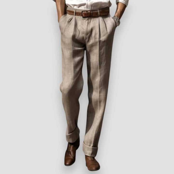 CLASSILIN – Pantalon en Lin Classique