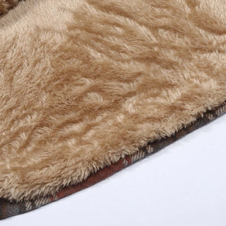 Florivale – Veste Femme à Carreaux Doublée Polaire avec Capuche