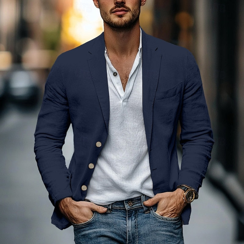 Linévona – Veste en Lin Légère