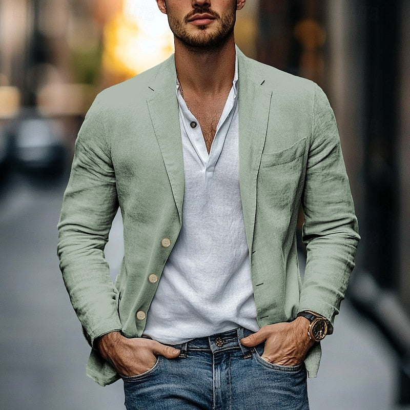 Linévona – Veste en Lin Légère