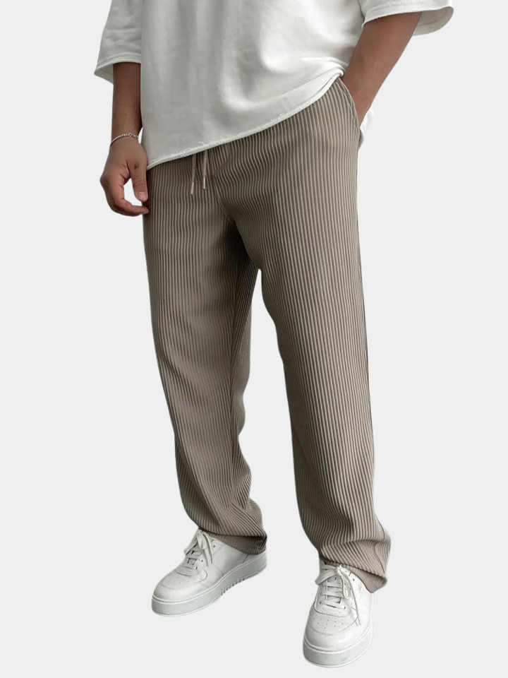 MONTRÉALIS – Pantalon en Maille Côtelée