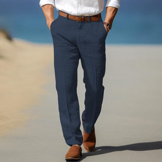 Linovance – Pantalon Homme Luxe en Lin Premium