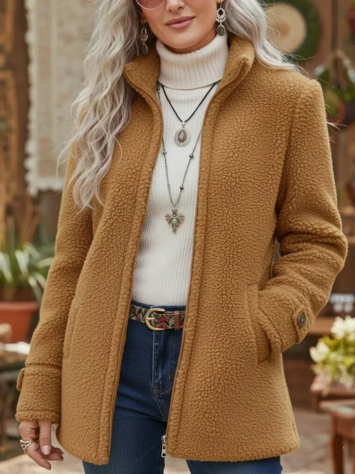 Coralie | Veste Longue Élégante