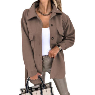 Maréline – Veste Oversize Femme Style Décontracté