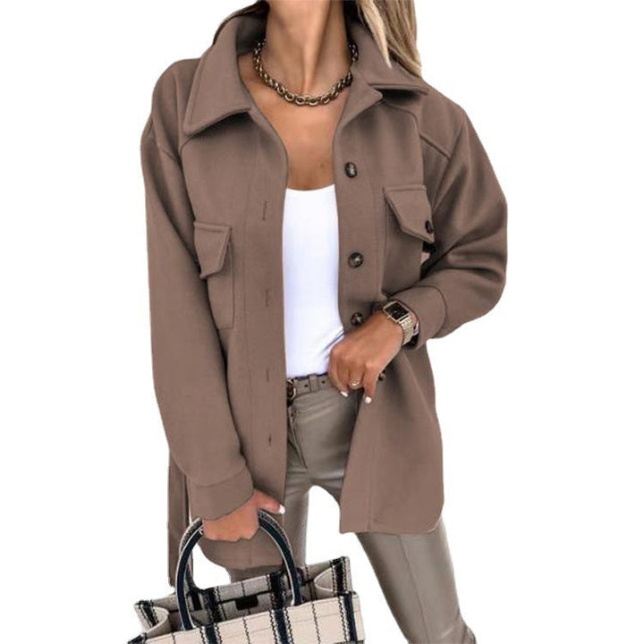 Maréline – Veste Oversize Femme Style Décontracté