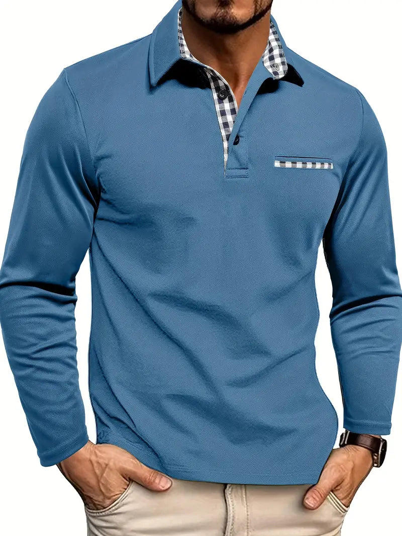 Loredan – Polo Homme à Manches Longues