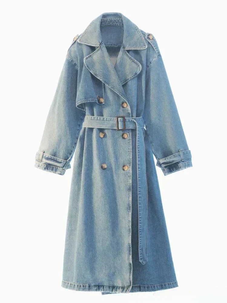 Solérine – Veste Denim Femme Oversize Coupe Ample