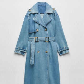Solérine – Veste Denim Femme Oversize Coupe Ample