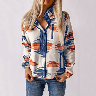 Polairelle – Veste Polaire Femme Imprimée Douce et Chaleureuse