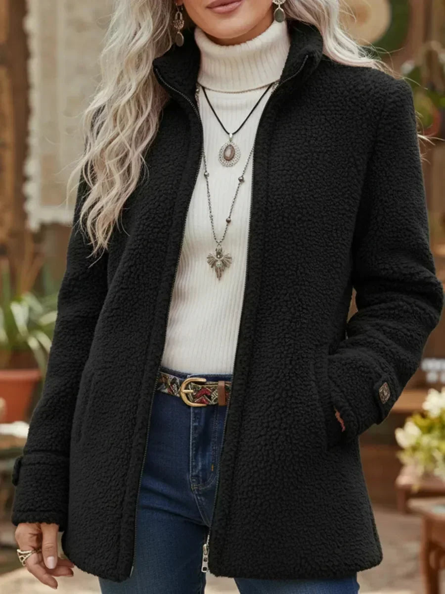 Coralie | Veste Longue Élégante