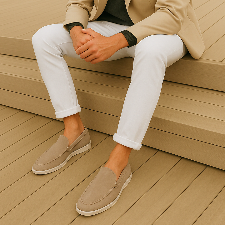 Suédélance – Mocassins Élégants en Daim