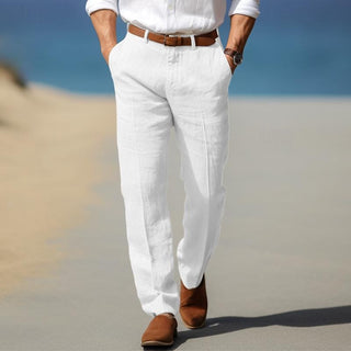 Linovance – Pantalon Homme Luxe en Lin Premium