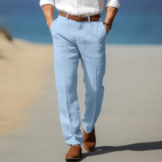 Linovance – Pantalon Homme Luxe en Lin Premium