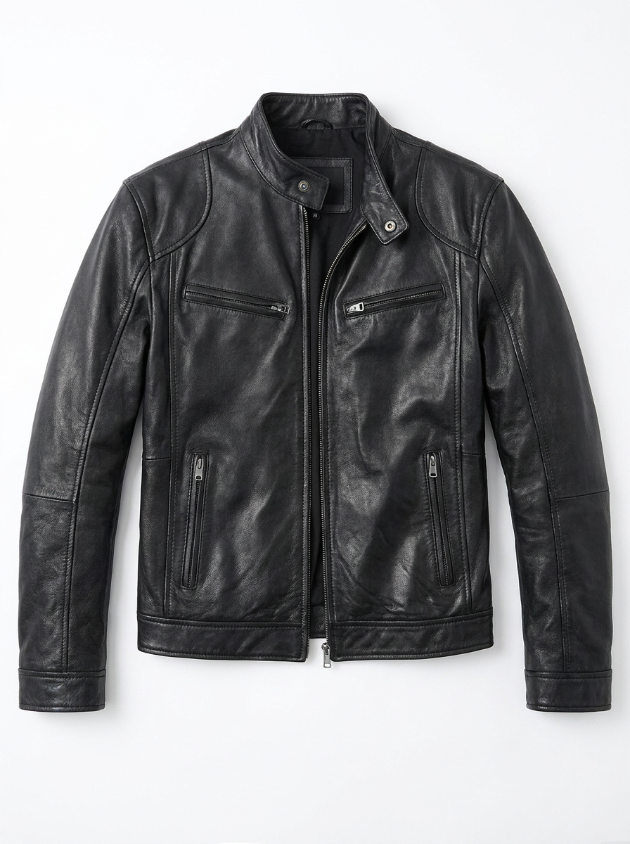 Cuiréon – Veste en Cuir Décontractée Homme