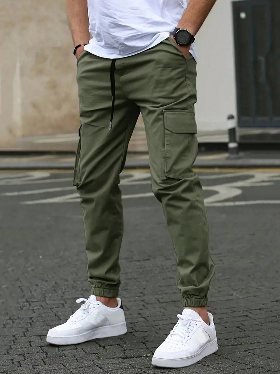JOGGARIO – Pantalon Cargo Homme