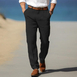 Linovance – Pantalon Homme Luxe en Lin Premium