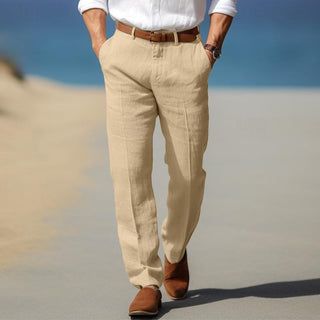 Linovance – Pantalon Homme Luxe en Lin Premium
